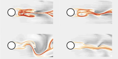 Vortex dynamics in an oscillating flow