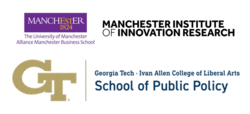 Manchester Institute of Innovation Research and Georgia Tech School of Public Policy logo
