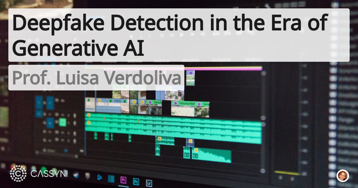Deepfake Detection in the Era of Generative AI - presented by Prof ...
