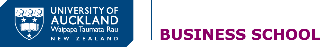 The University of Auckland Business School logo
