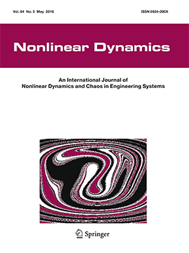 Nonlinear Dynamics, an International Journal of Nonlinear Dynamics and Chaos in Engineering Systems