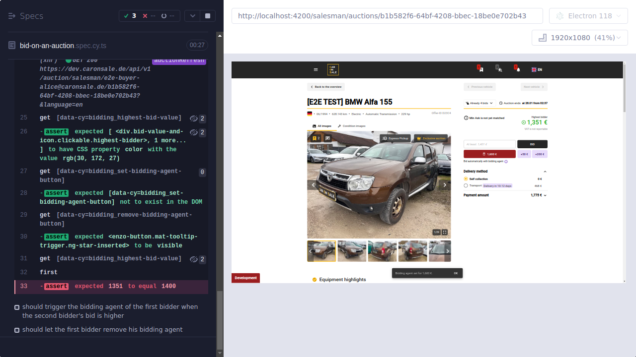 Screenshot: core/bid-on-an-auction.spec.cy.ts/Bid_on_an_auction_--_should_let_the_first_bidder_place_a_bidding_agent_that_s_higher_than_the_current_highest_bid_failed.png