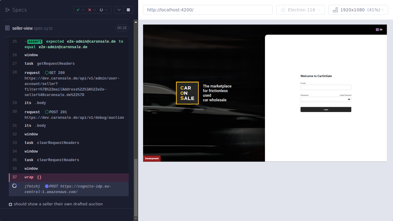 Screenshot: core/seller-view.spec.cy.ts/Seller_view_--_should_show_a_seller_their_own_running_auction_--_before_all_hook_failed.png