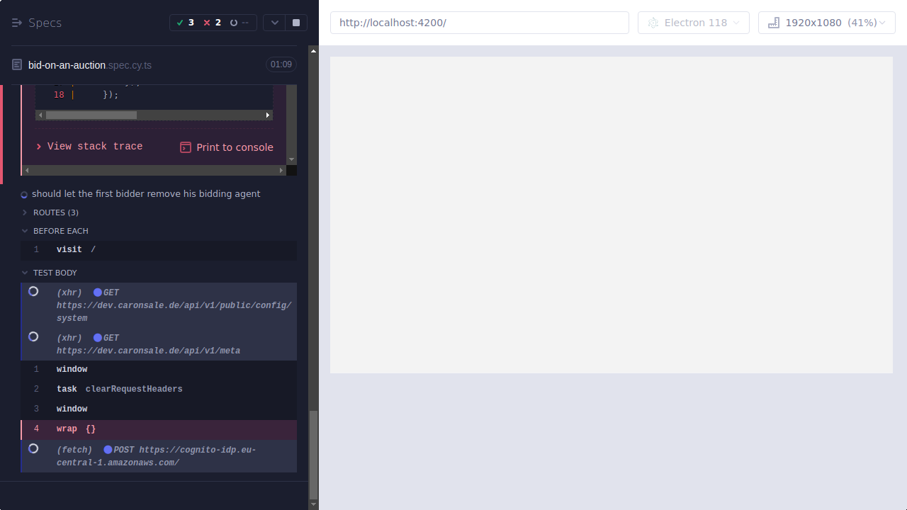 Screenshot: core/bid-on-an-auction.spec.cy.ts/Bid_on_an_auction_--_should_let_the_first_bidder_remove_his_bidding_agent_failed.png