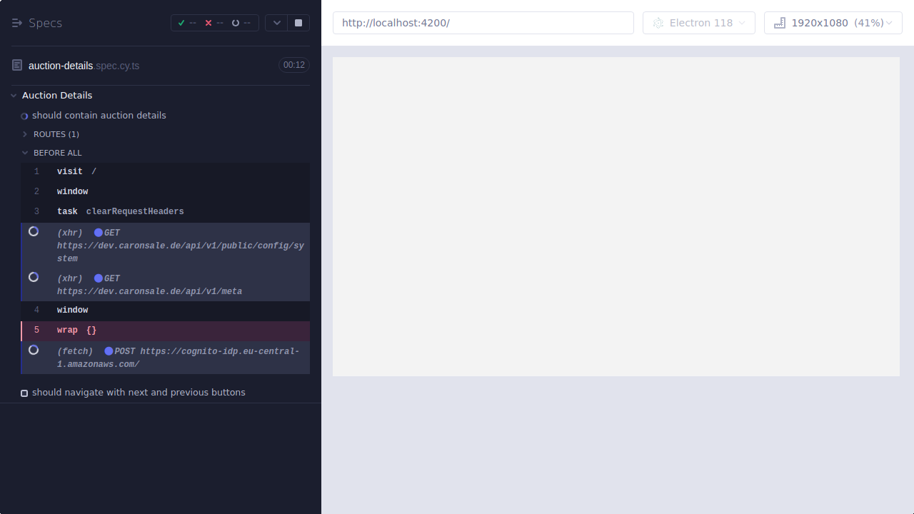 Screenshot: core/auction-details.spec.cy.ts/Auction_Details_--_should_contain_auction_details_--_before_all_hook_failed.png