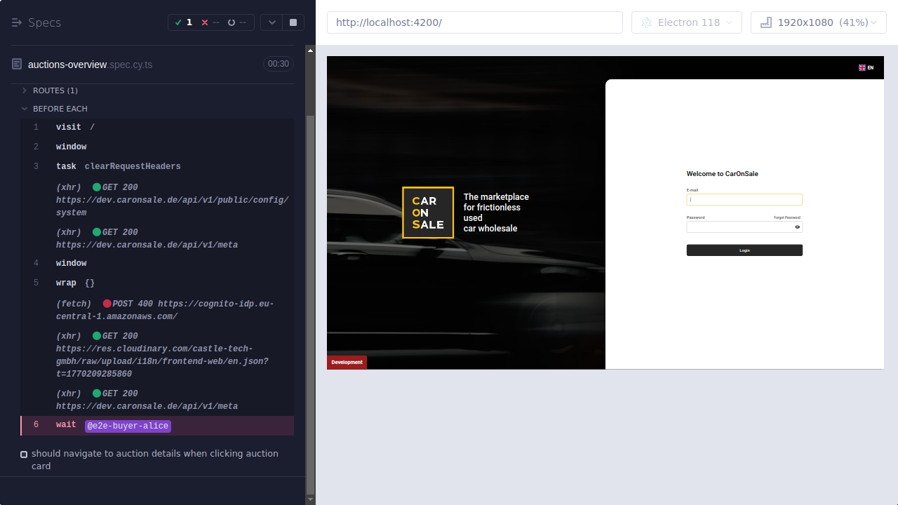 Screenshot: core/auctions-overview.spec.cy.ts/Auctions_overview_--_should_filter_auctions_quick-search_make_filters-expanded_category_and_chips_--_before_each_hook_failed.png