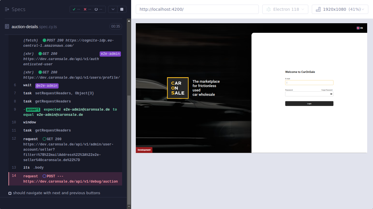 Screenshot: core/auction-details.spec.cy.ts/Auction_Details_--_should_contain_auction_details_--_before_all_hook_failed.png