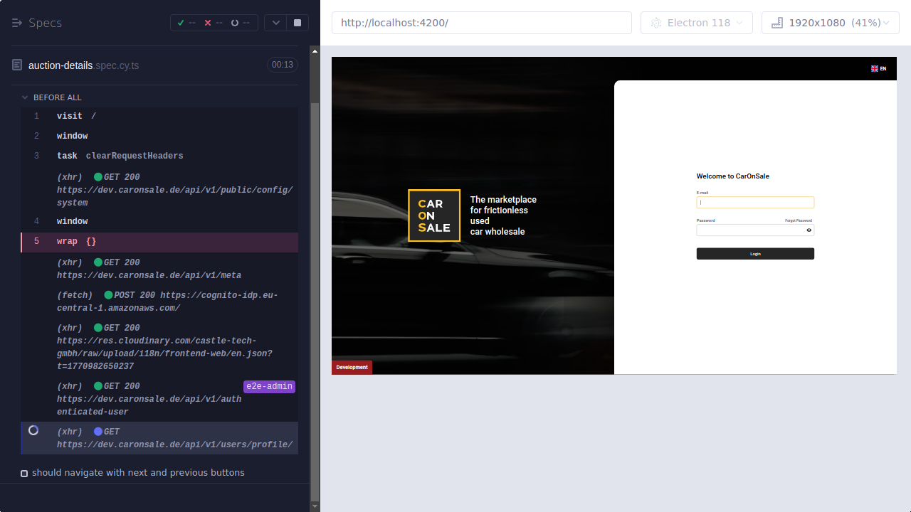 Screenshot: core/auction-details.spec.cy.ts/Auction_Details_--_should_contain_auction_details_--_before_all_hook_failed.png