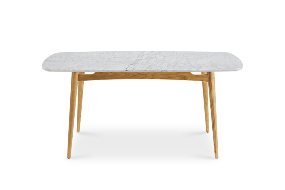Kelsey Marble Dining Table, Natural Ash, 180cm Castlery Australia