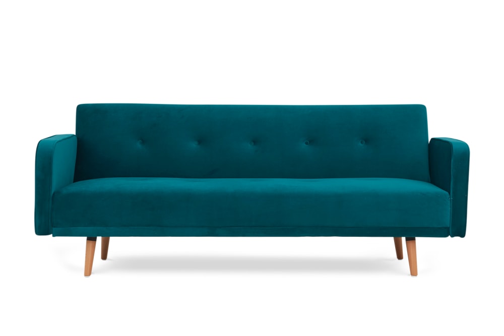 nathan velvet sofa bed