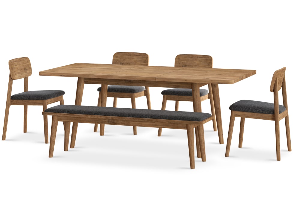 Seb Extendable Dining Set for 4-6