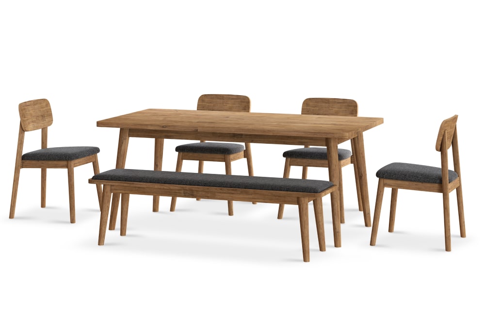 Seb Dining Table Set for 4-6 People