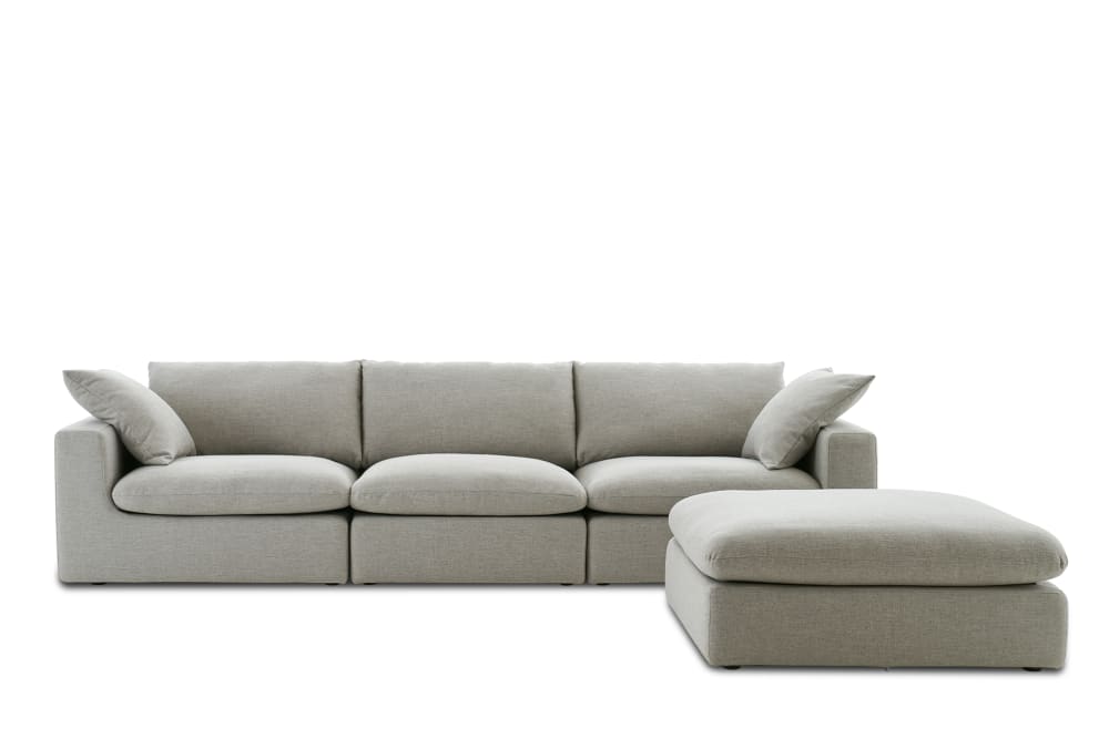 Dawson Extended Sofa with Ottoman