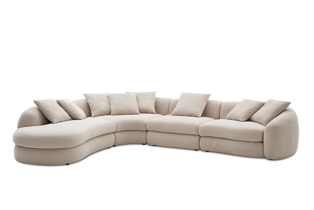 Low profile sectional sofa with chaise discount