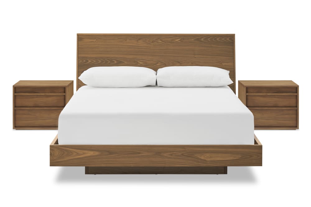 Joseph BuildYourOwn Bedroom Set, Walnut Castlery US