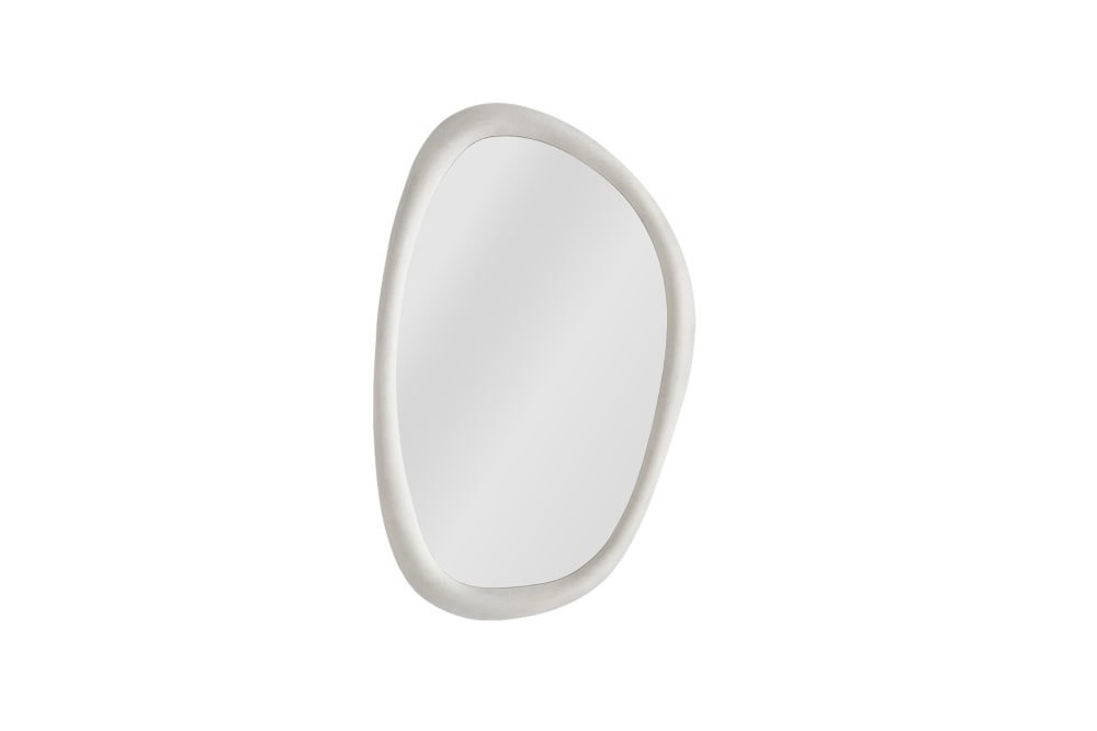 Luna Moonlight Wall Mirror – Gold, 32cm Diameter, Discreet Baroque Style, Made In Italy