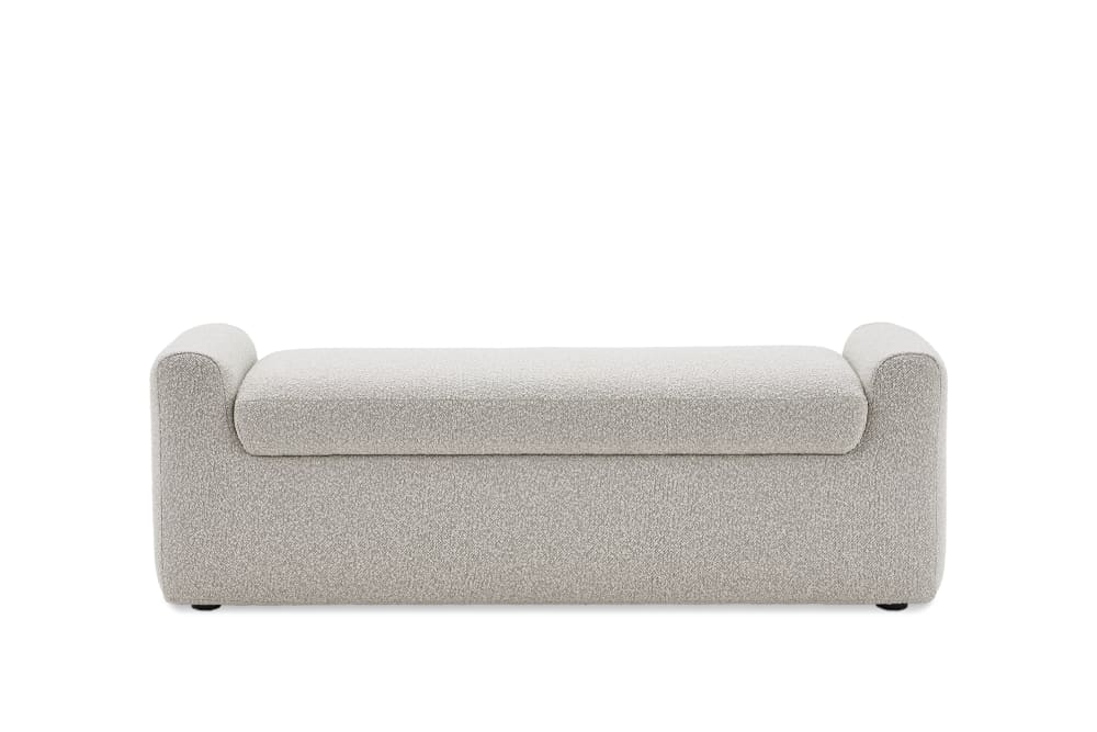 Dakota Performance Bouclé Storage Bench | Castlery US Dakota Performance Bouclé Storage Bench | Castlery US
