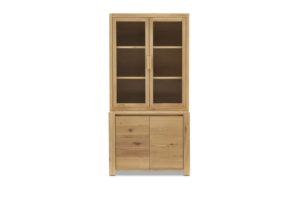 Bradley Small Sideboard with Glass Cabinet