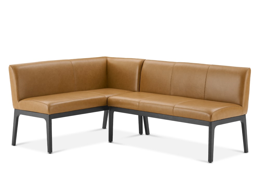 Leather banquette discount