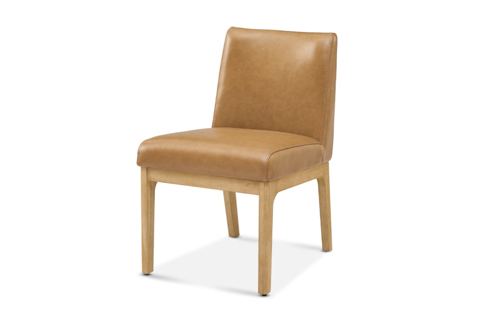 Elliot Leather Dining Chair | Castlery Singapore