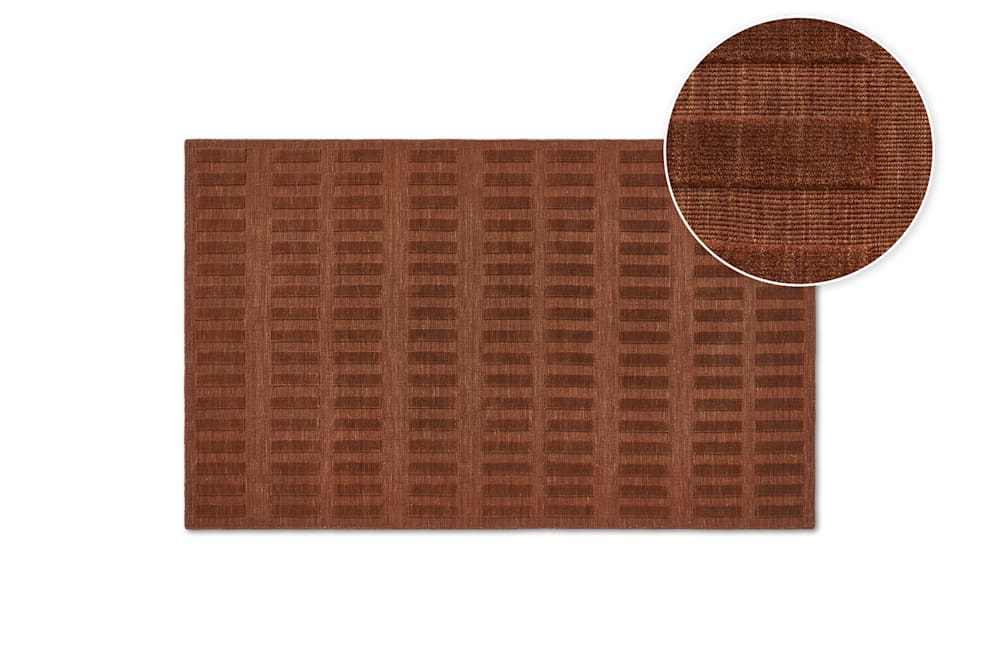 Claudia Area Rug | Castlery | Color - Brick