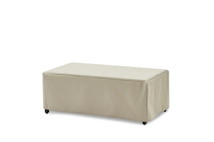 Maui Outdoor Coffee Table Cover Beige Fabric Castlery United States Maui Outdoor Coffee Table Cover Beige, Small Outdoor Coffee Table Cover