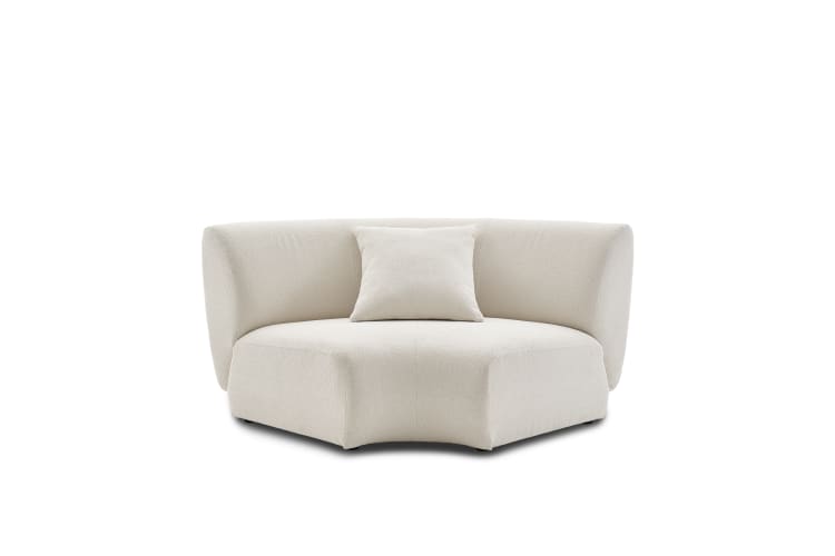 Auburn Performance Fabric Curve Corner Sofa