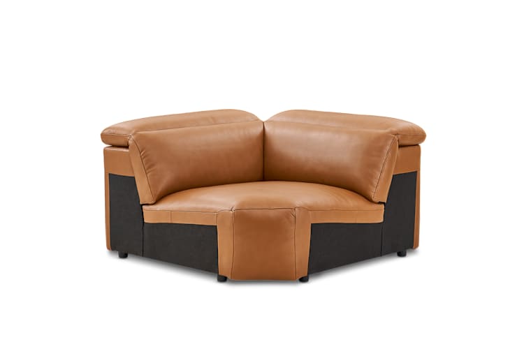 Jaron Leather Corner Sofa