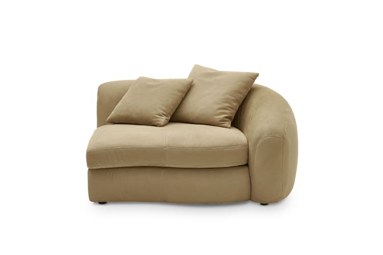 Fable Leather Right Arm Sofa