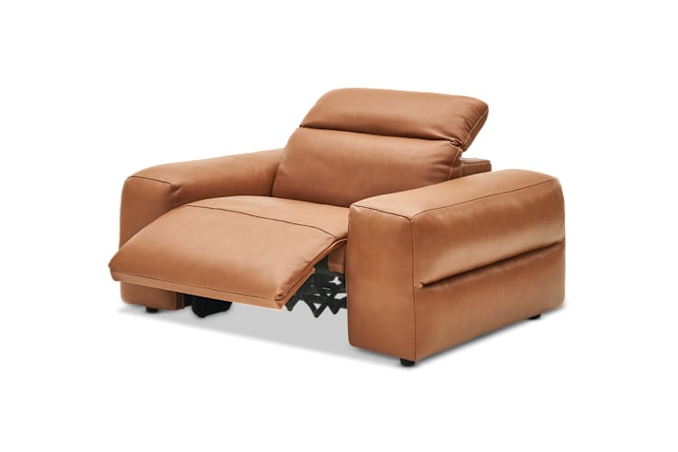 Jaron Leather Recliner Armchair