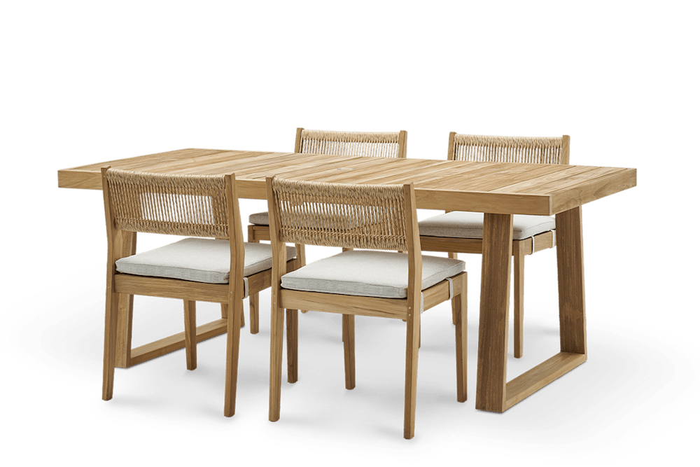 Rio Outdoor Build-Your-Own Dining Set | Castlery Canada