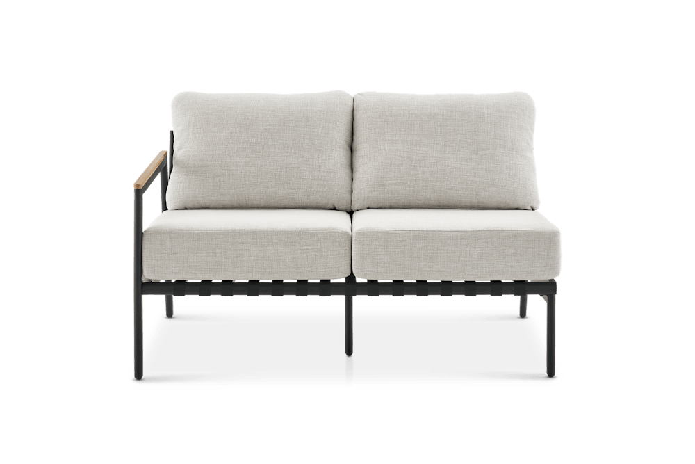 Sorrento Outdoor Left Facing 2 Seater Couch by Castlery