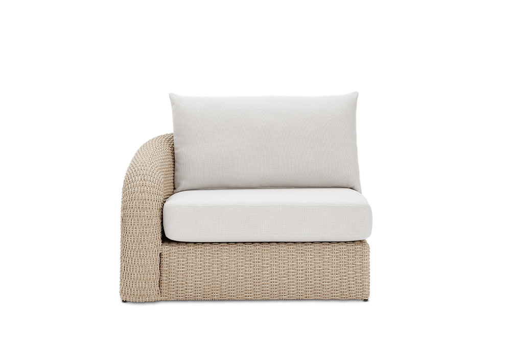 Lorna Outdoor Left Facing 1 Seater Couch by Castlery