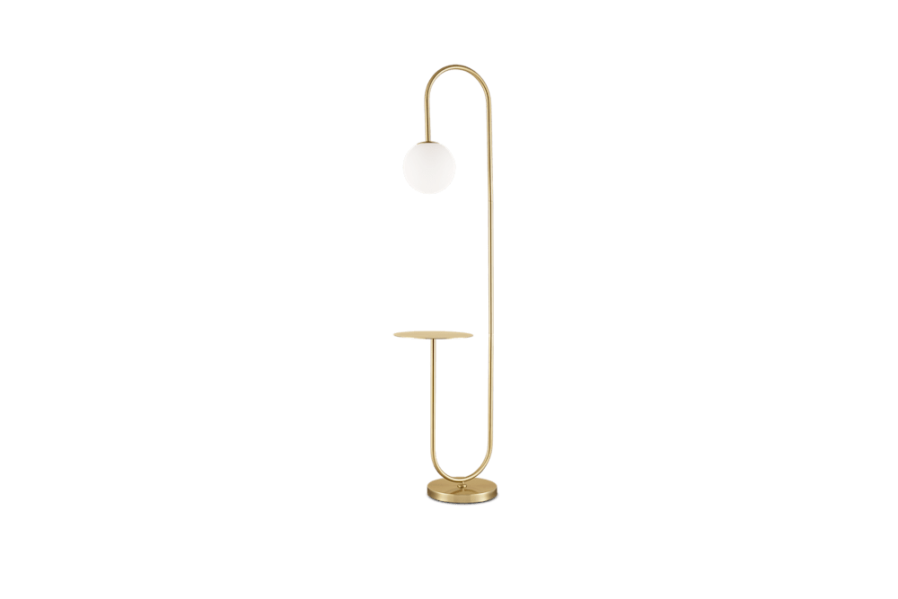 Cedric Floor Lamp with Table by Castlery