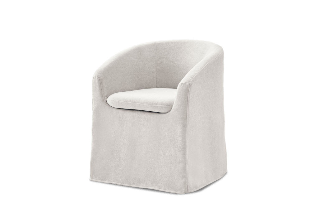 Callie Slipcover Dining Arm Chair by Castlery