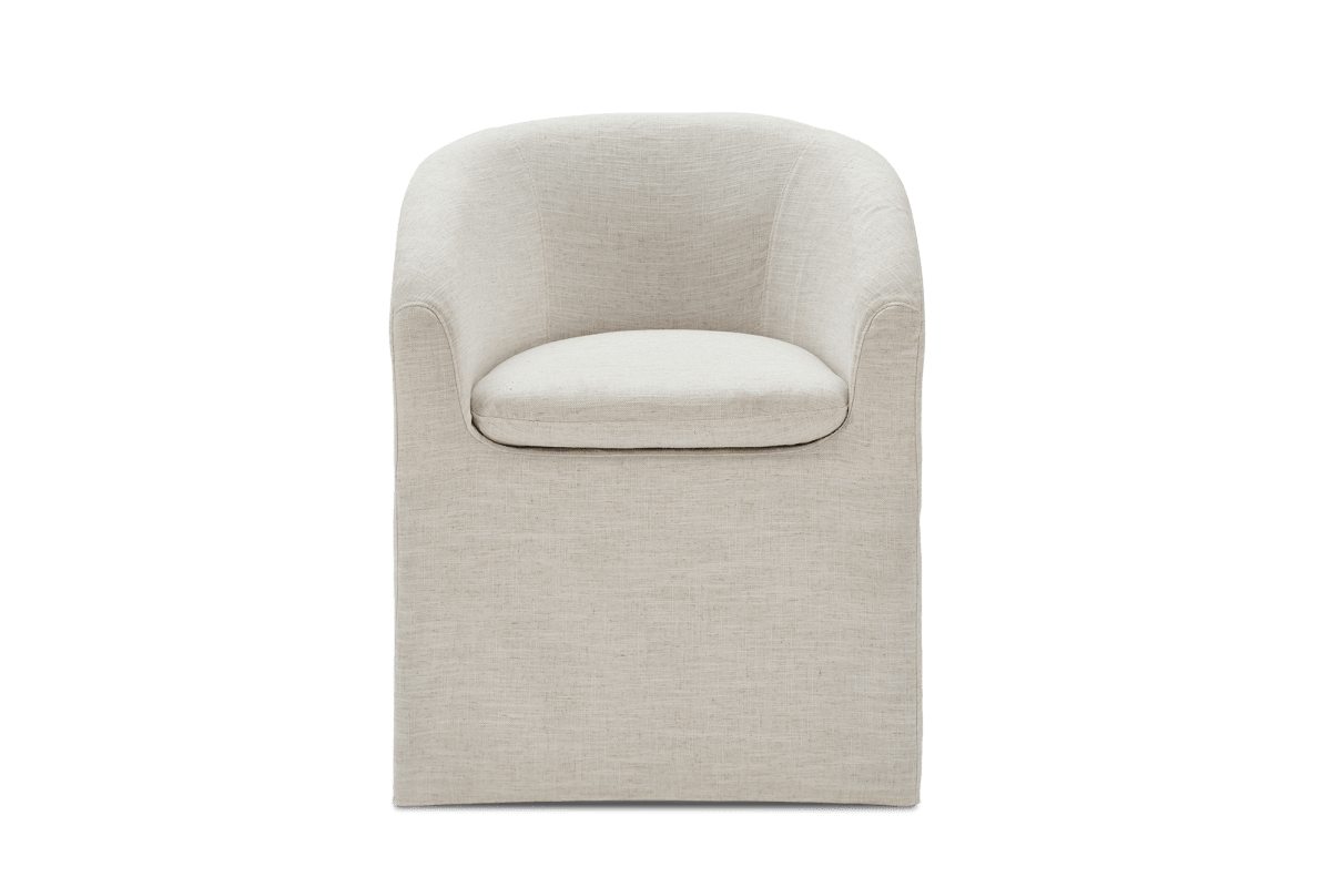 Callie Slipcovered Dining Arm Chair