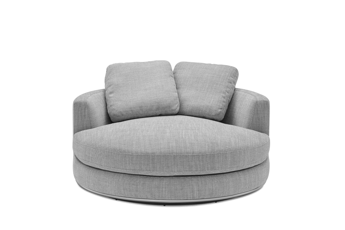 Hamilton Round Swivel Armchair