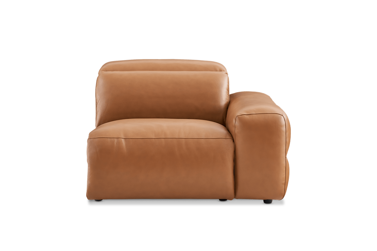 Jaron Leather Rachet Sofa