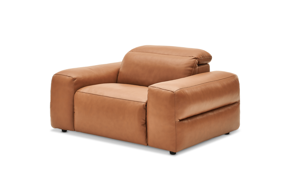Jaron Leather Recliner Armchair