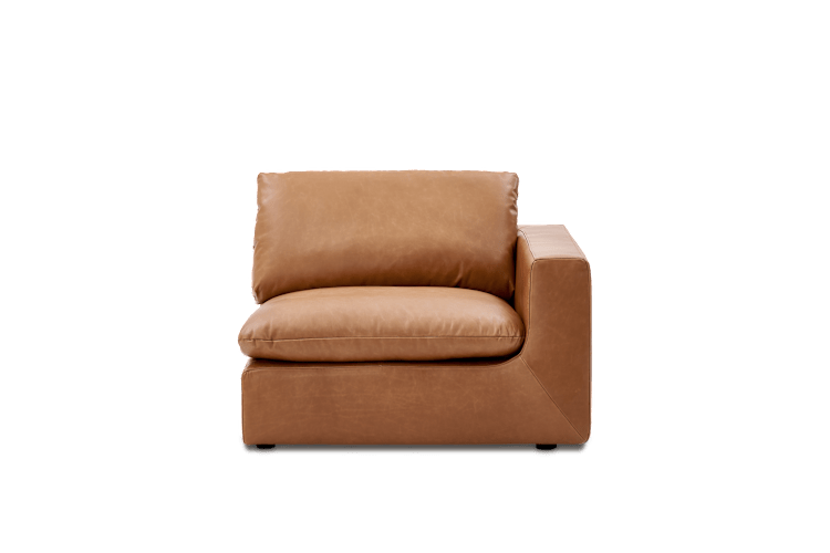 Dawson Leather Right Arm Sofa