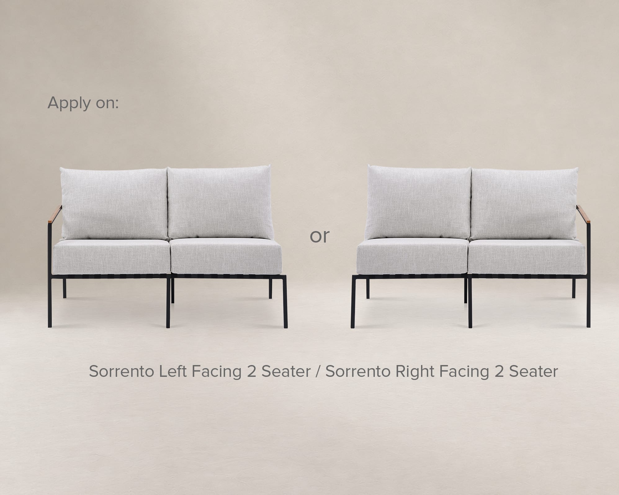Sorrento Outdoor 2 Seater Sofa Cover 4