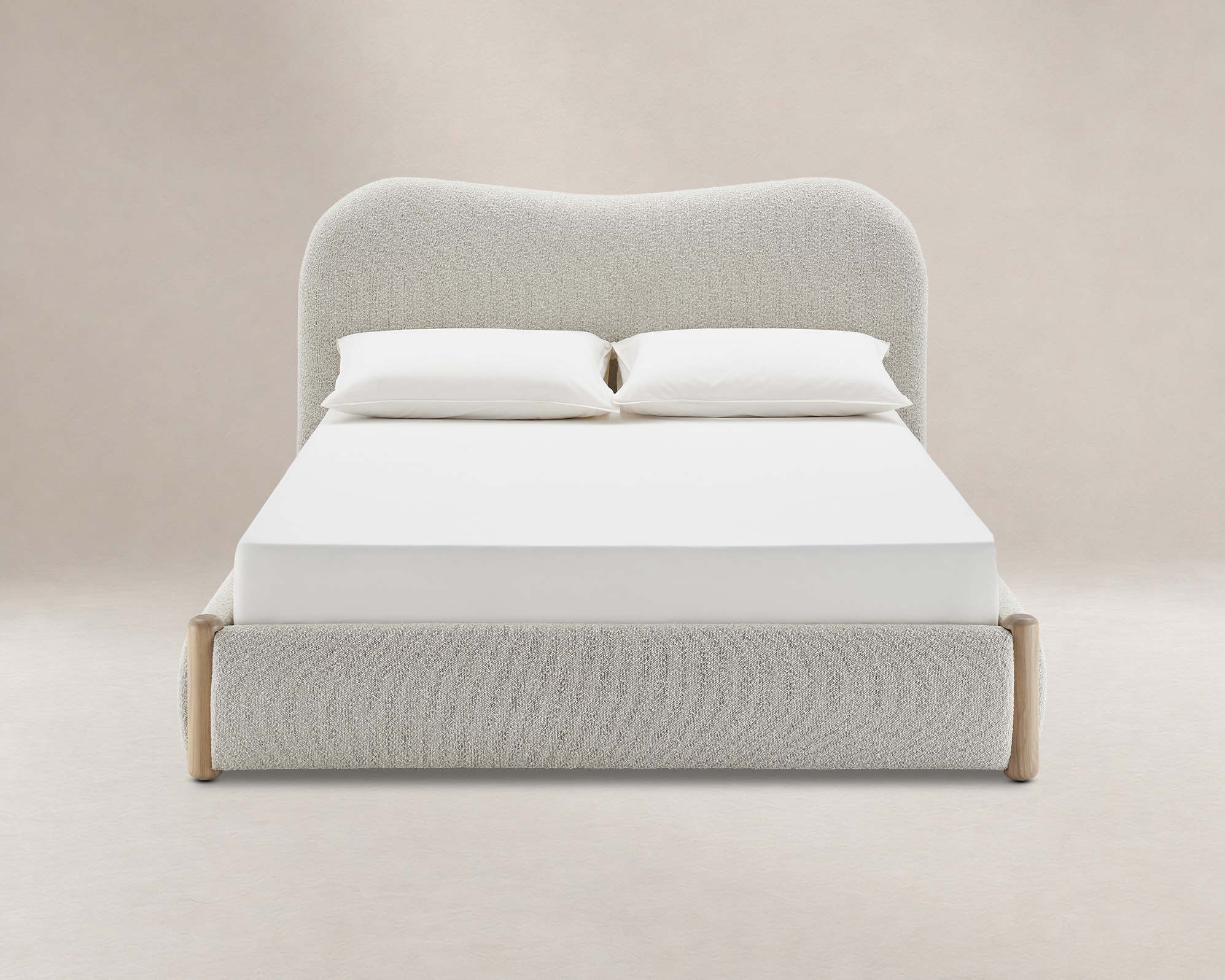Rochelle Performance Bouclé Bed 1