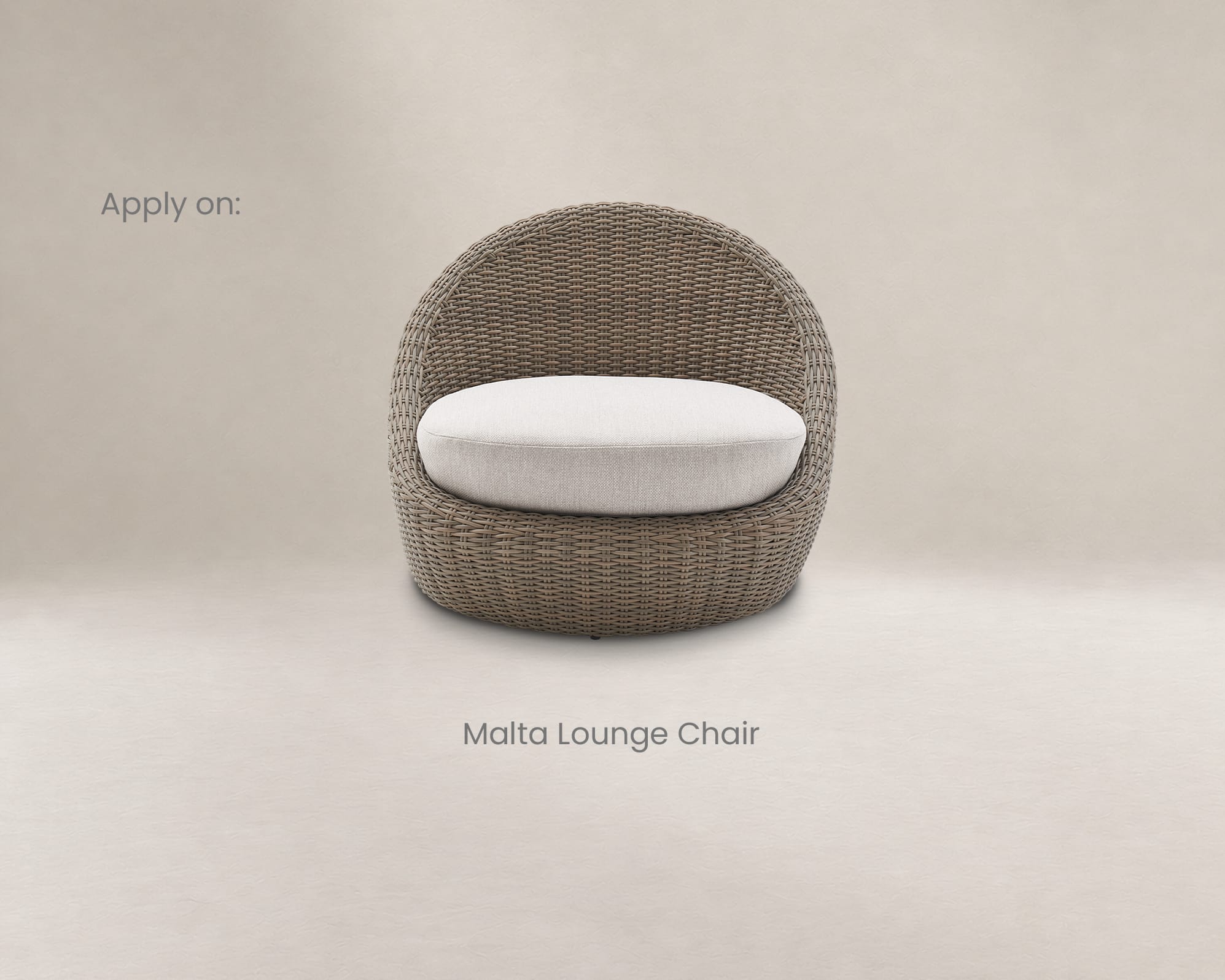 Malta Outdoor Lounge Chair Cover 4