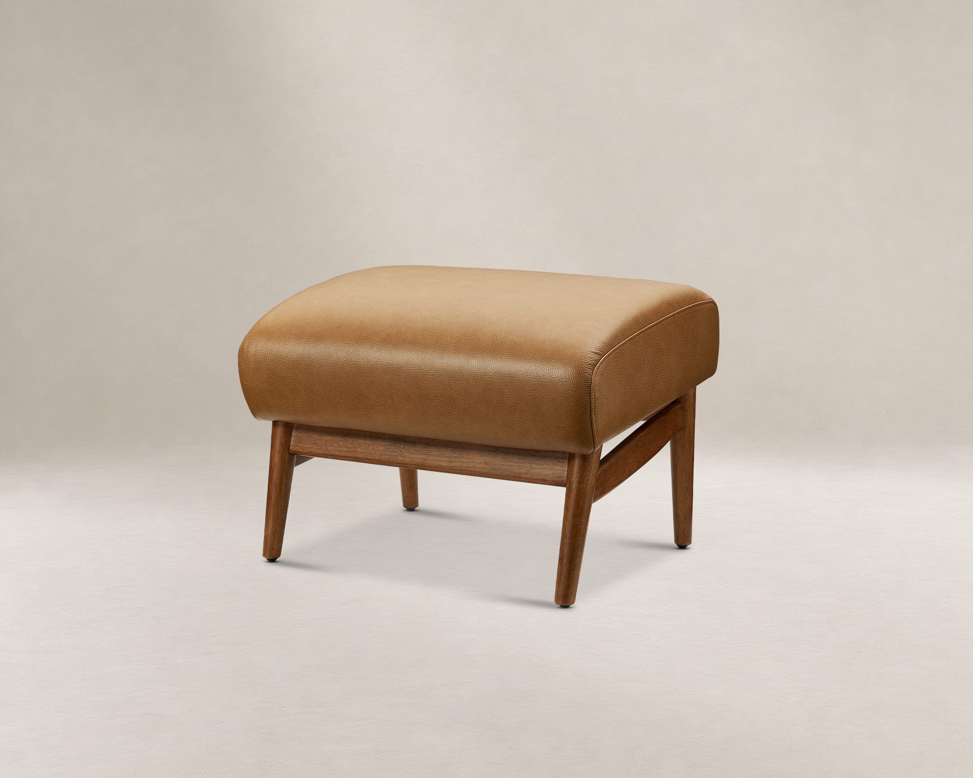 Desmond Leather Footstool 1