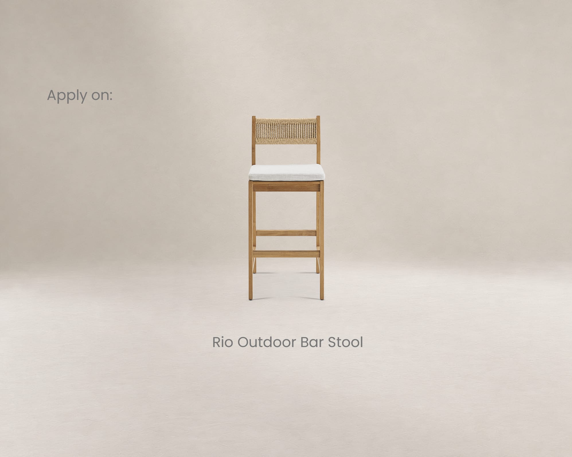 Rio Outdoor Bar Stool Cover 4
