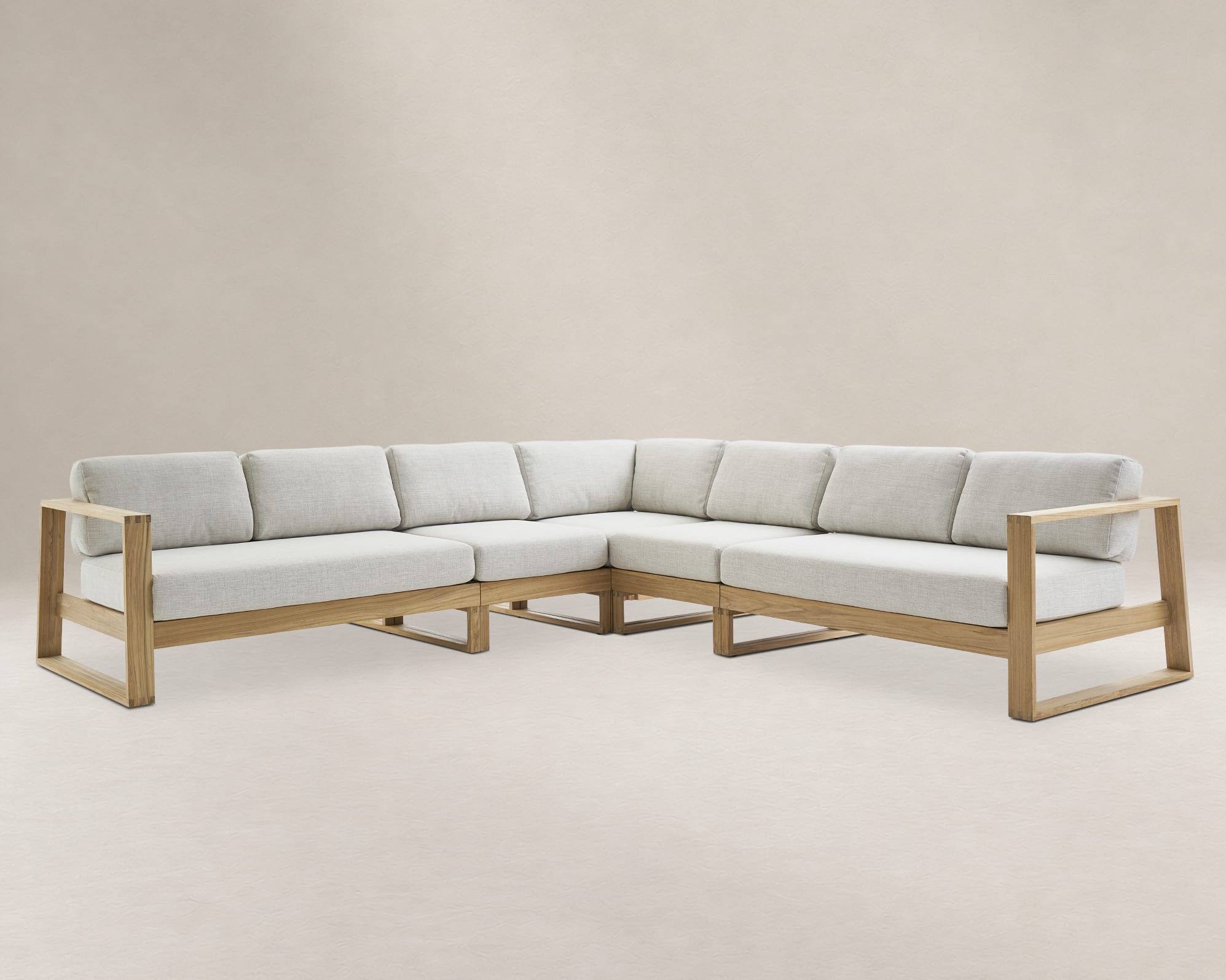 Rio Outdoor Extended L-Shape Sectional Sofa 1