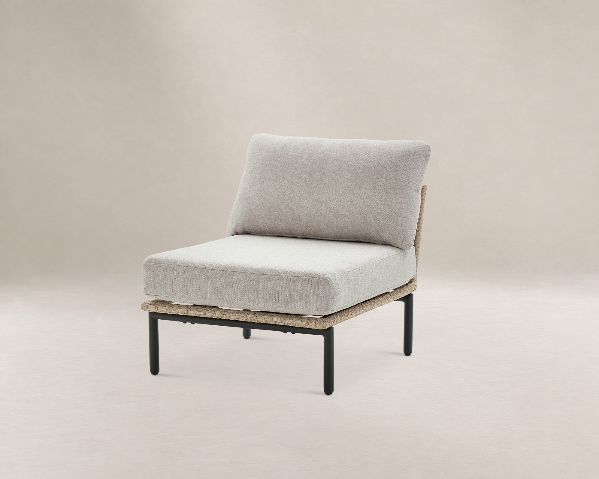Sierra Outdoor Armless Sofa 4