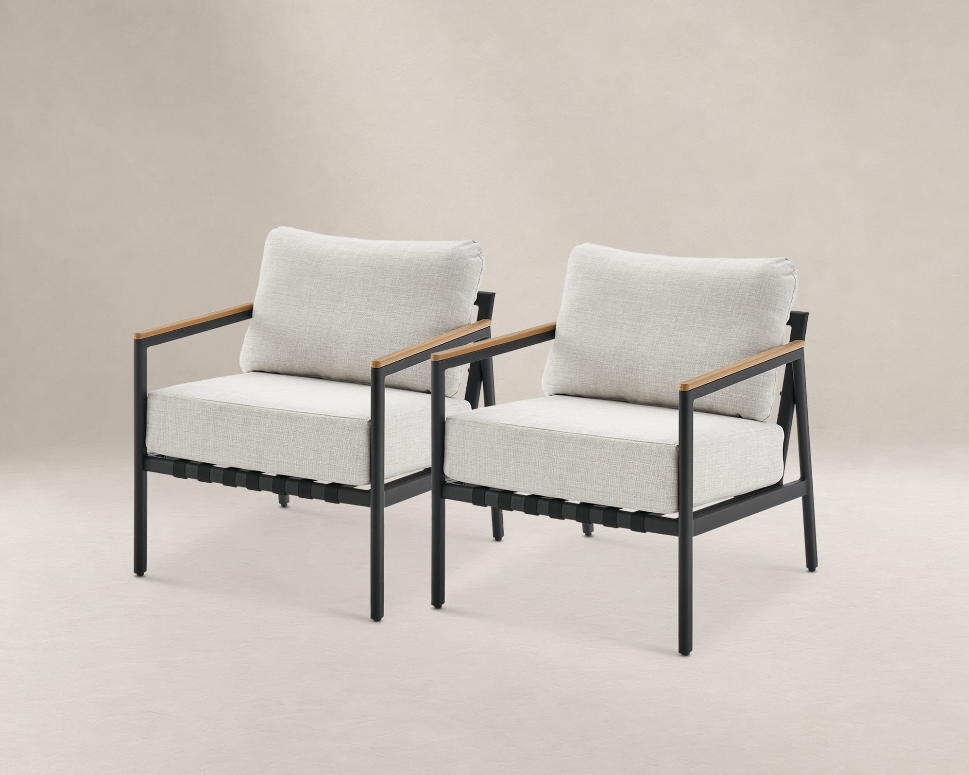 Sorrento Outdoor Lounge Chair Set 0