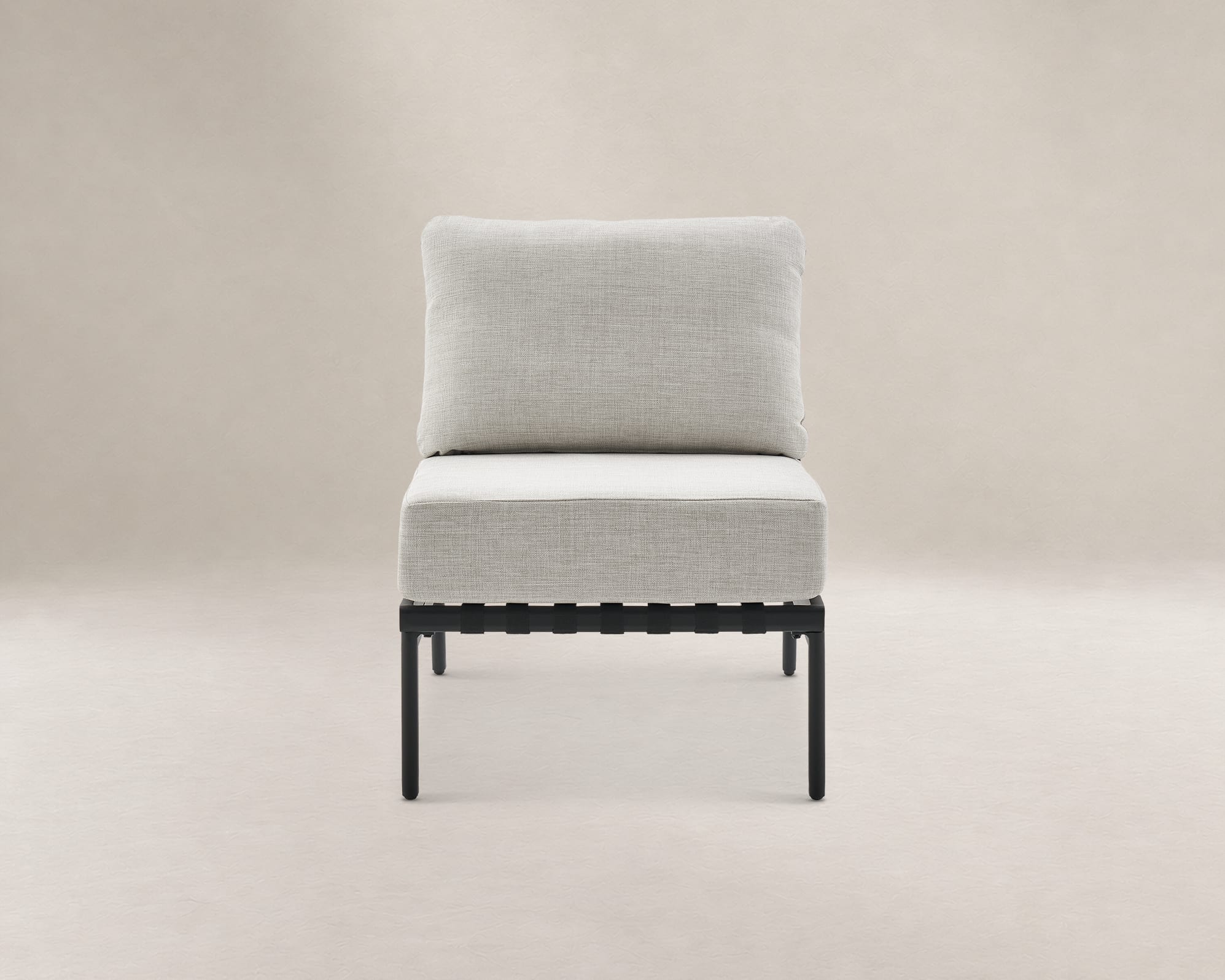 Sorrento Outdoor Armless Couch 0