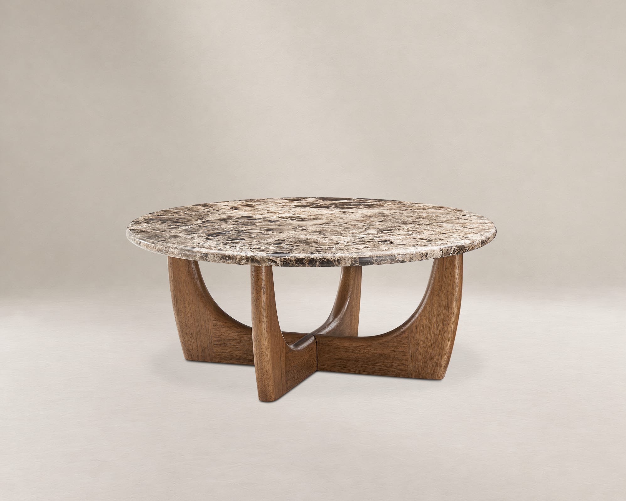 Elio Marble Round Coffee Table 1